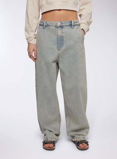 Overdyed baggy jeans
