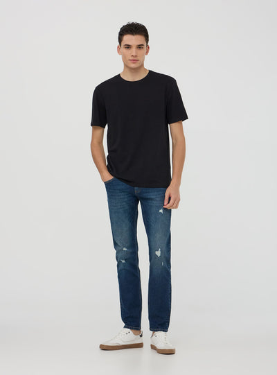 T-shirt slim fit tinta unita