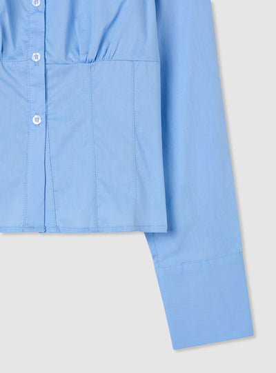 Camicia slim con corsetto
