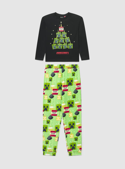 Set pigiama lungo Minecraft® con stampa