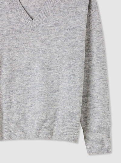 Maglia morbida con scollo a V
