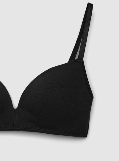 Reggiseno triangolo preformato a tinta unita