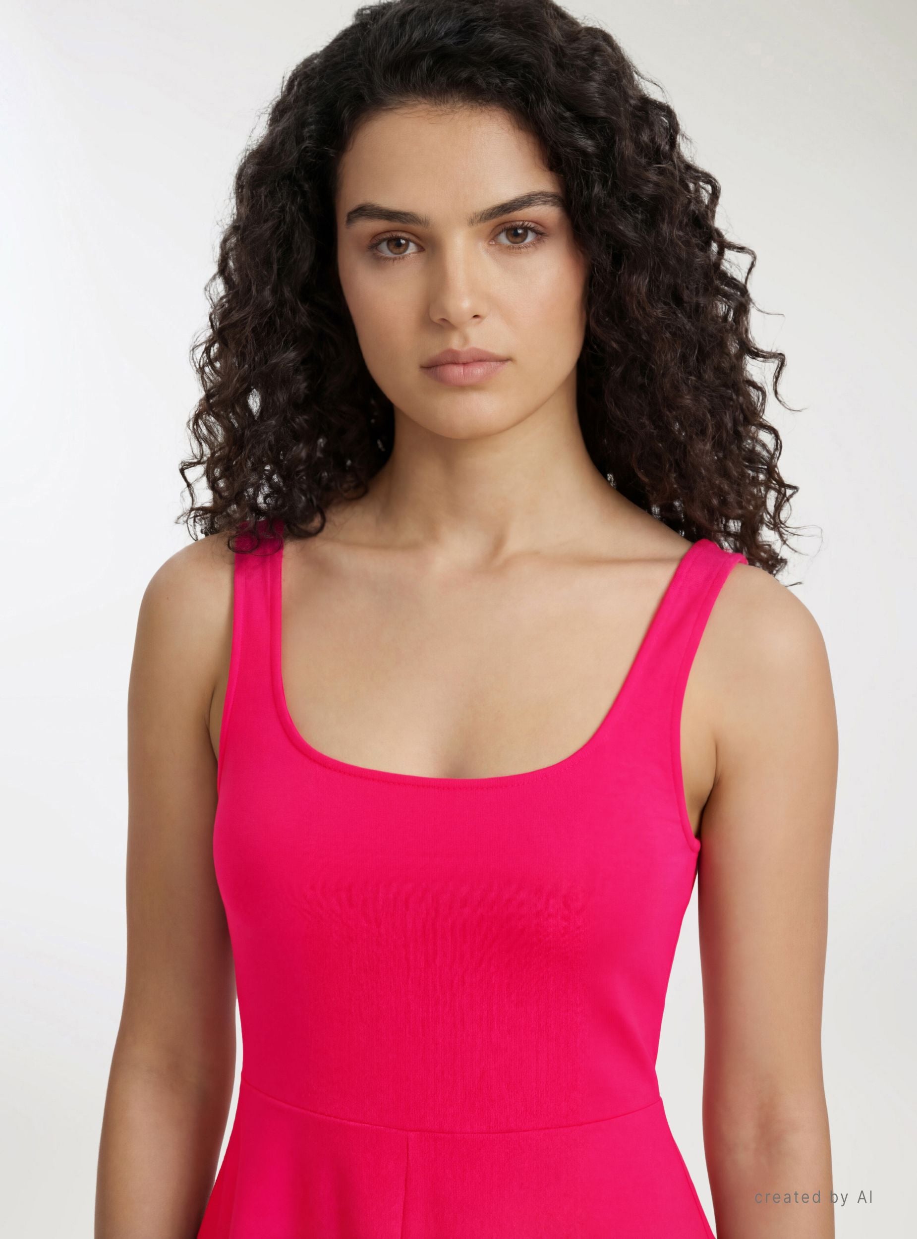 tank top skater dress Casual Skater Dress