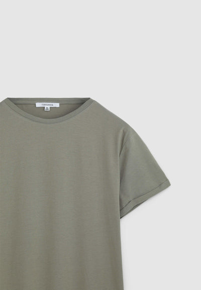 Plain colour maxi T-shirt