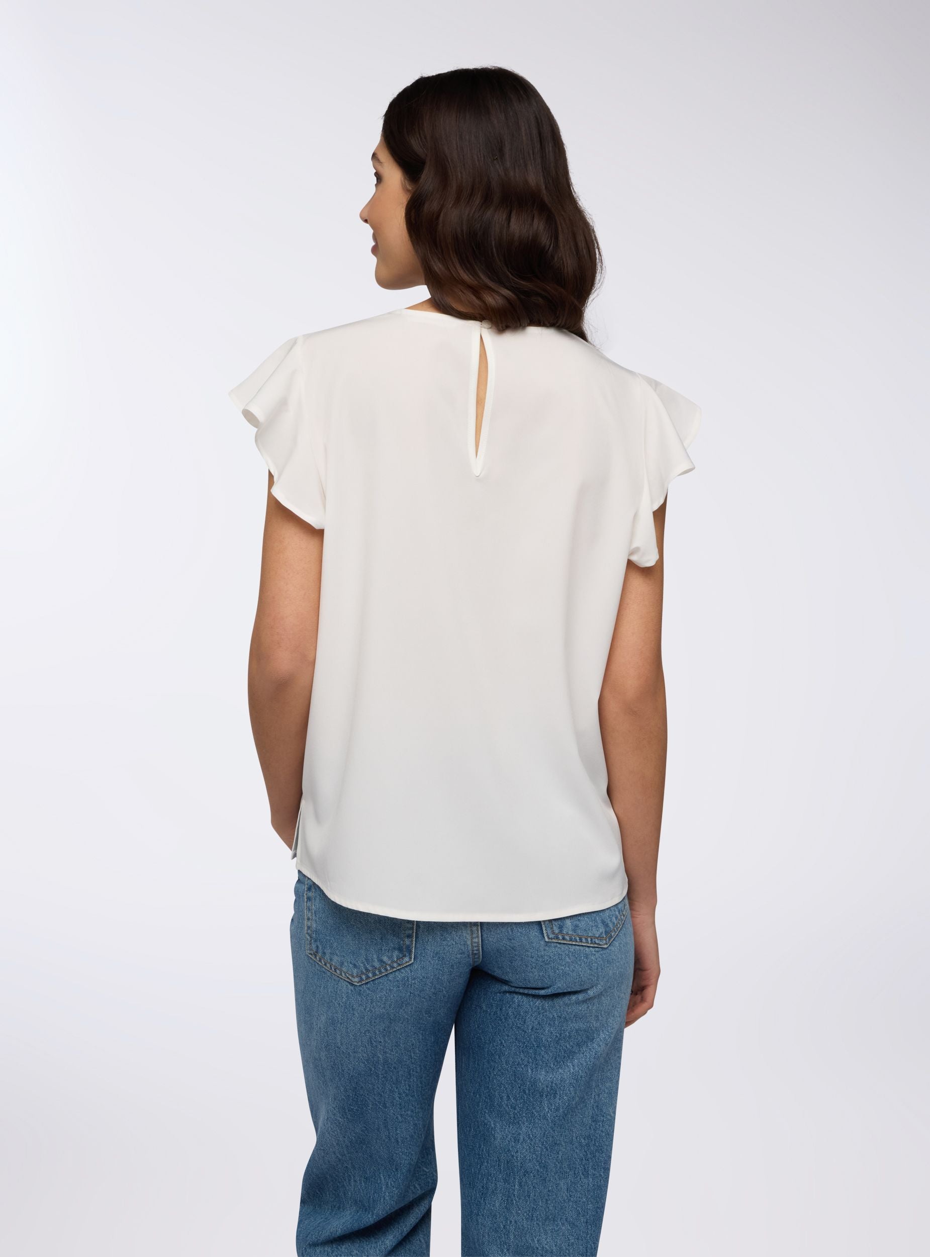 Camicia da lavoro donna bianca Tenerife Stretch maniche corte- Isacco Camicia da lavoro donna bianca Tenerife Stretch maniche corte- Isacco