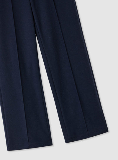 Wide-Leg-Hose mit Bügelfalte