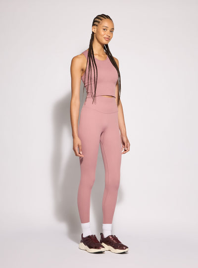 Leggings sportivi lunghi seamless arricciati