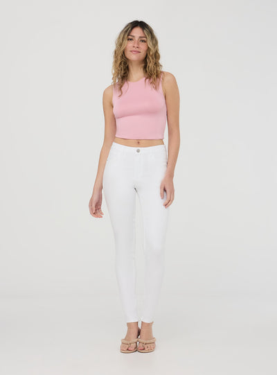 Pantalon push-up cinq poches