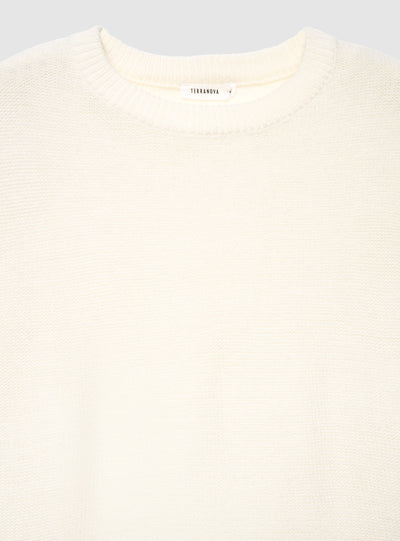 Maglia girocollo a tinta unita