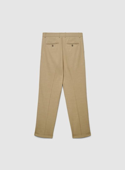 Pantaloni chino regular a tinta unita