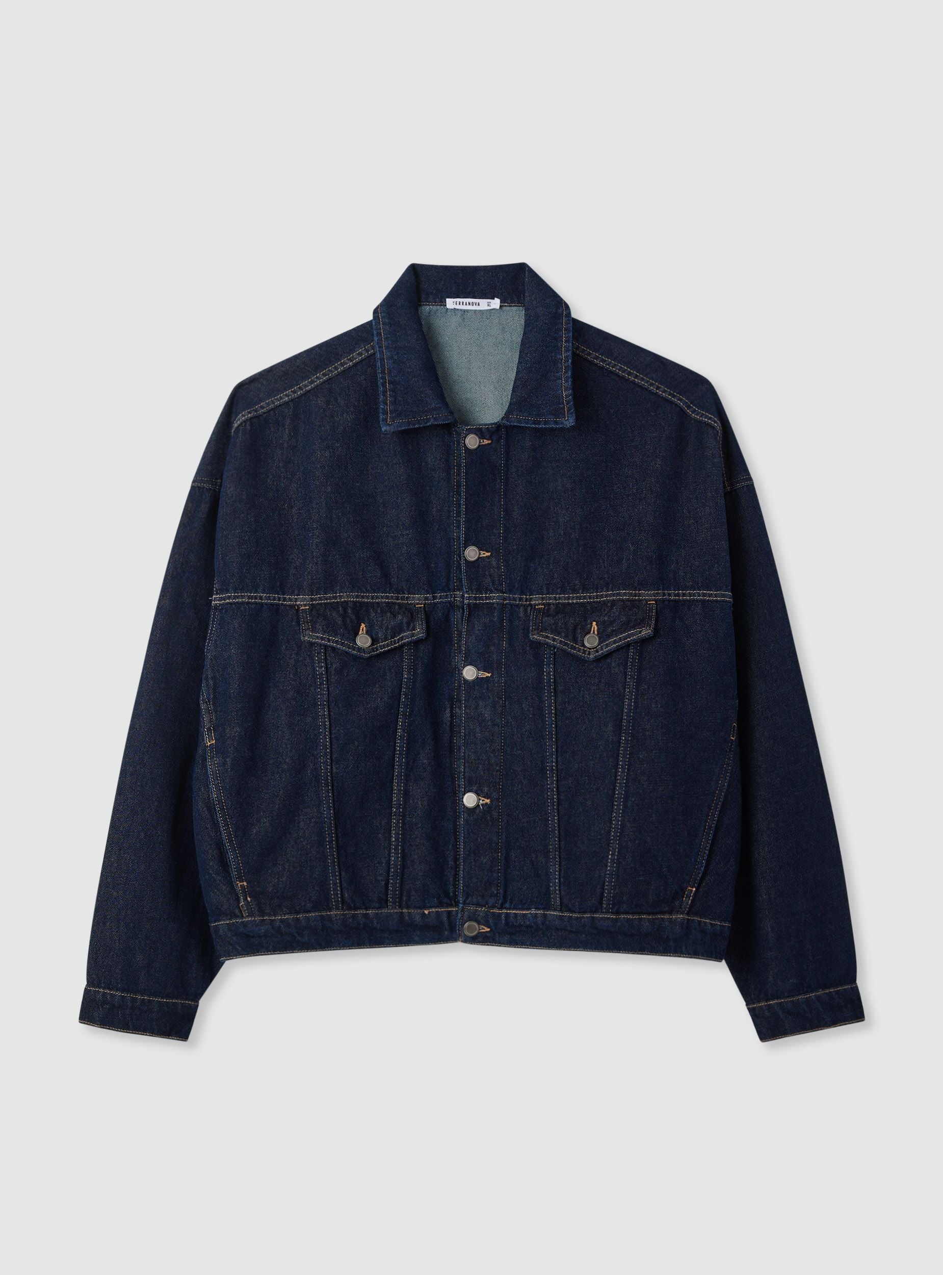 Oversized denim jacket - Terranova