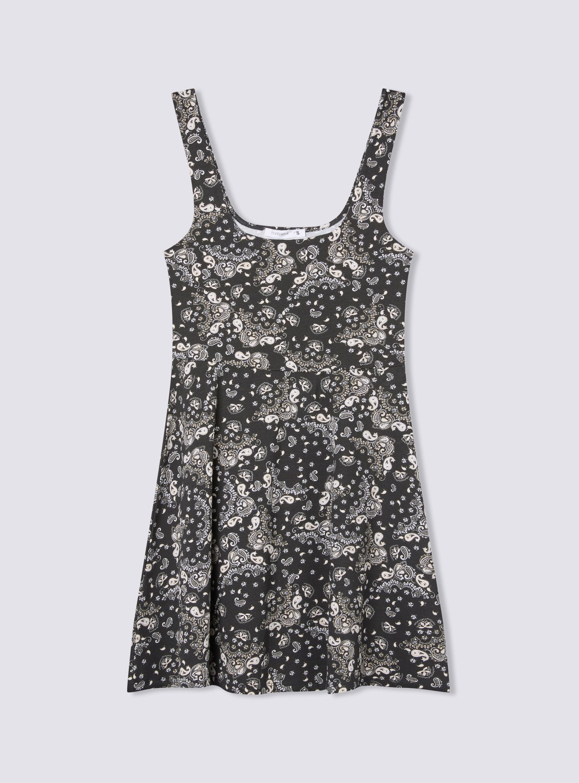 Skater dress with bandana print - Terranova Skater dress with bandana print - Terranova