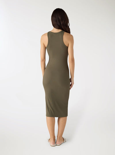 Long dress with halter neckline and cups - Terranova Long dress with halter neckline and cups - Terranova