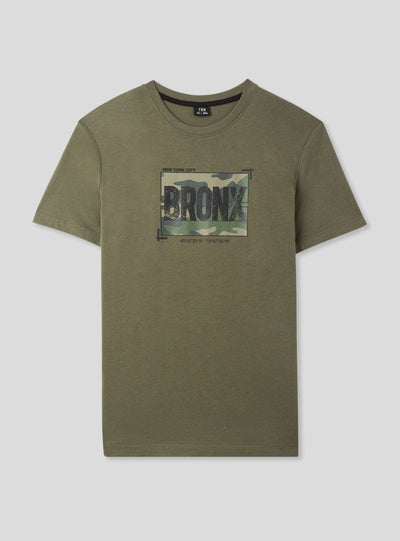 T-shirt con scritta