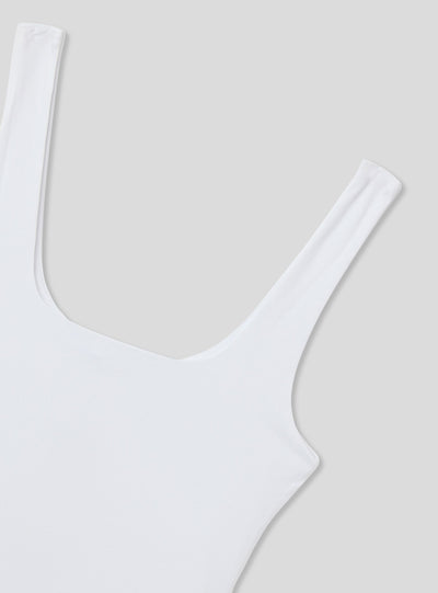 Square neck bodysuit