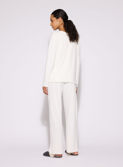 Set pigiama con maglia a maniche lunghe e pantaloni lunghi