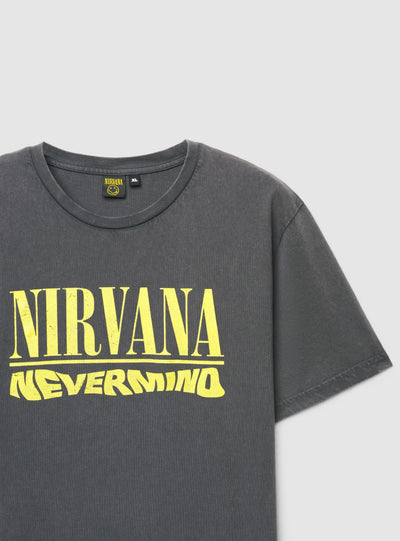 T-shirt con stampa Nirvana
