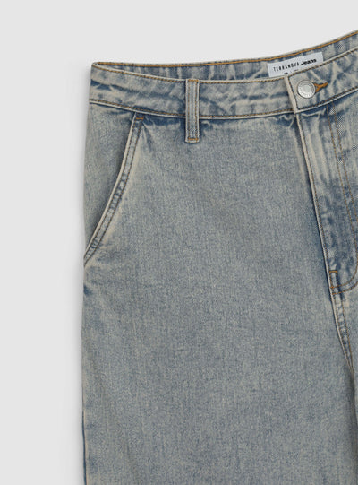 Overdyed baggy jeans
