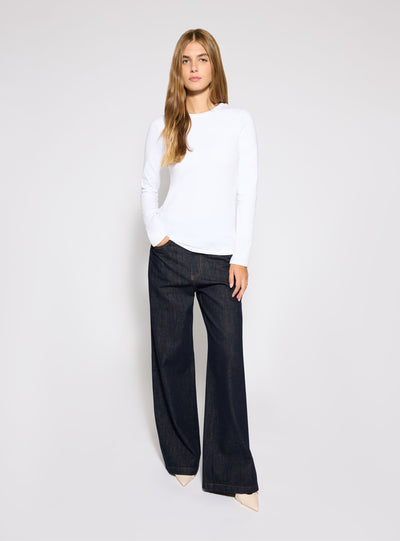 Thermo-Langarmshirt in Uni