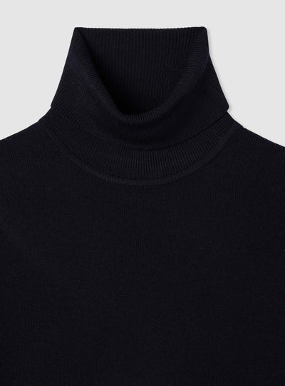 Maglia dolcevita con bottoni