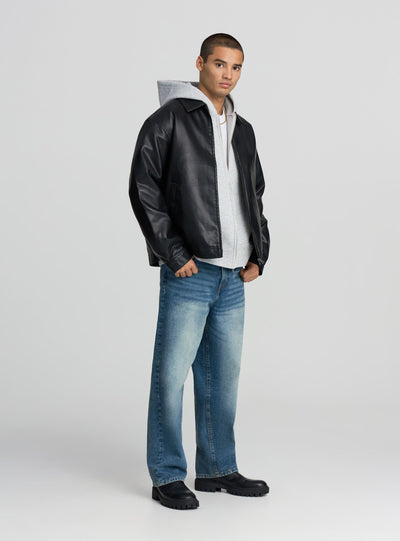 Jeans super-baggy cinque tasche