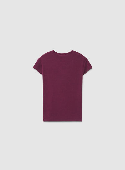 T-shirt aderente a tinta unita