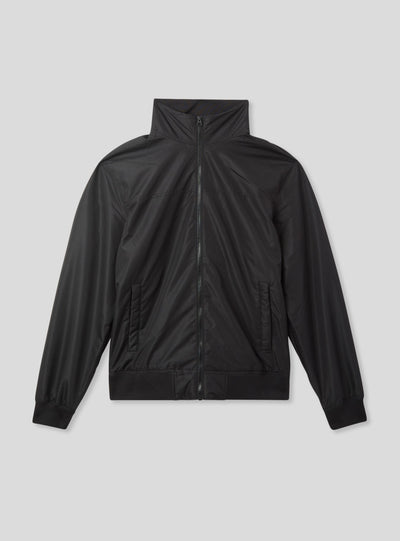 Lightweight nylon jacket without hood