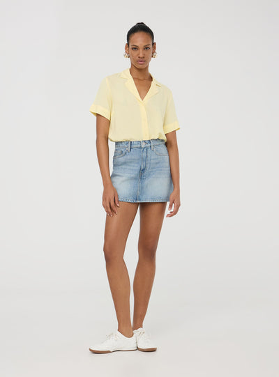 Minigonna in jeans