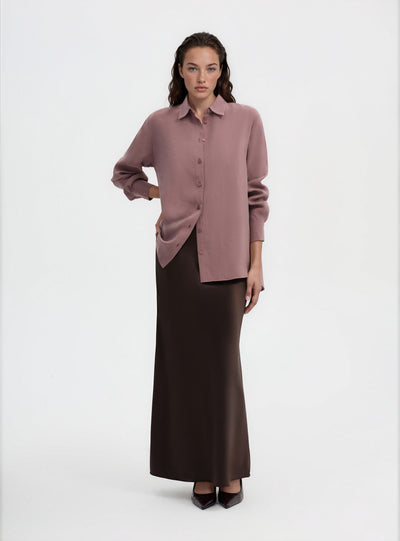 Camicia regular con colletto