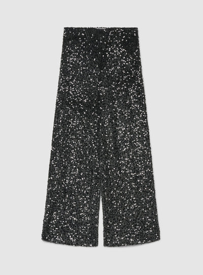 Pantalon lung strălucitor
