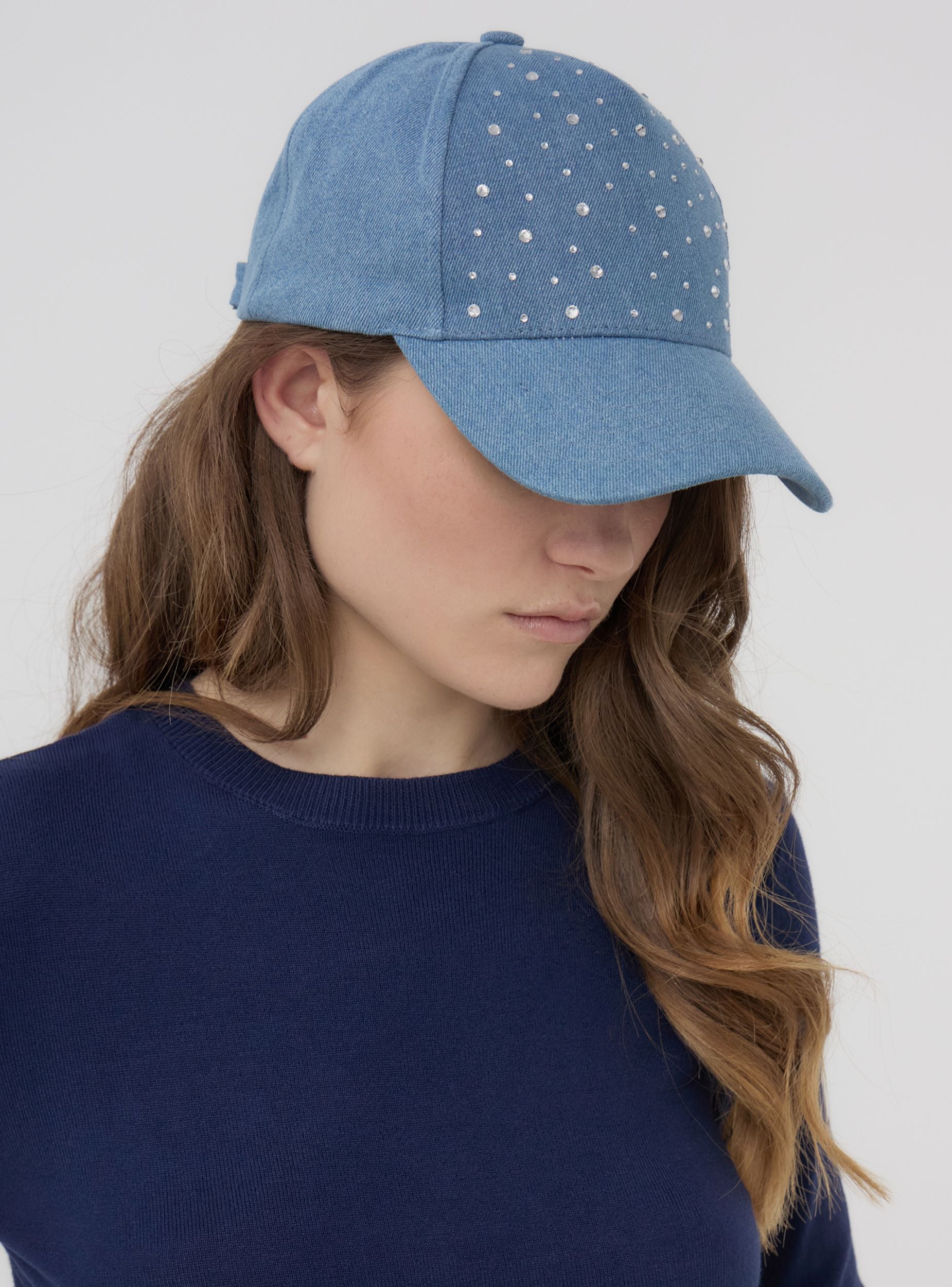 YINGD Casquette de baseball réglable en denim YINGD Casquette de baseball réglable en denim