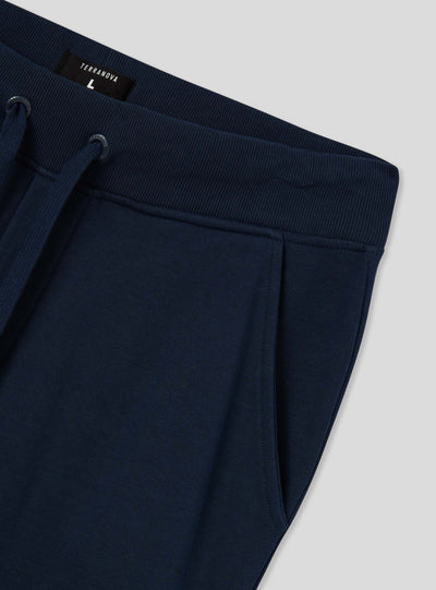 Pantaloni tuta leggeri in cotone con coulisse e tasche