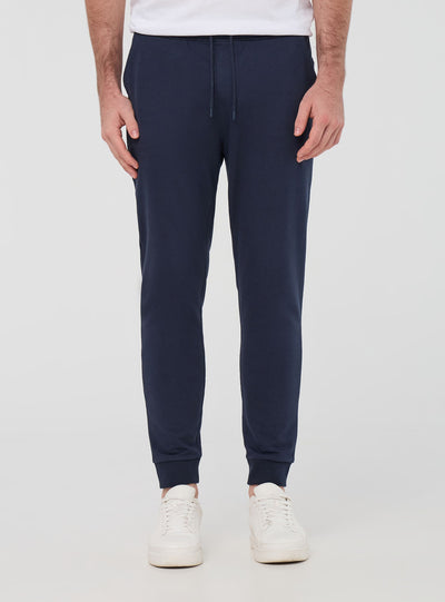 Pantaloni tuta leggeri skinny con polsini
