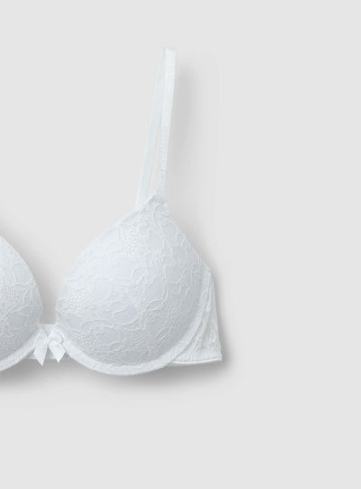 Reggiseno super push-up in pizzo