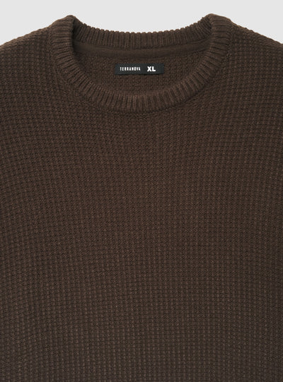 Maglia girocollo a tinta unita