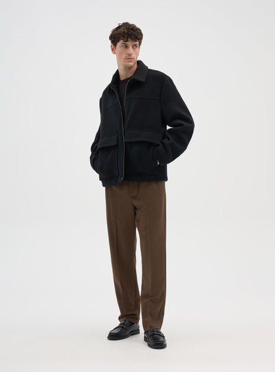 Drawstring waist trousers
