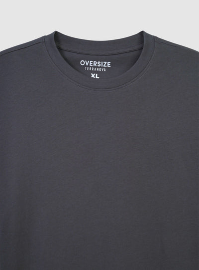 T-shirt oversize tinta unita