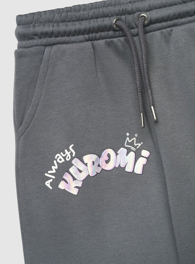 Pantaloni tuta maxi con stampa Kuromi®