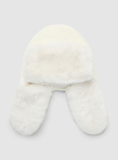 Aviator hat with ear flaps