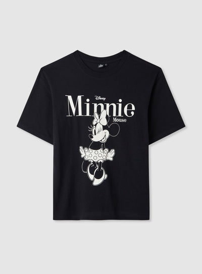 T-shirt ampia con stampa Minnie®