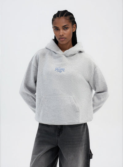 Sweat à capuche avec imprimé