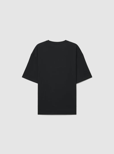 T-shirt over a tinta unita