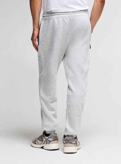 Pantaloni tuta con zip e coulisse