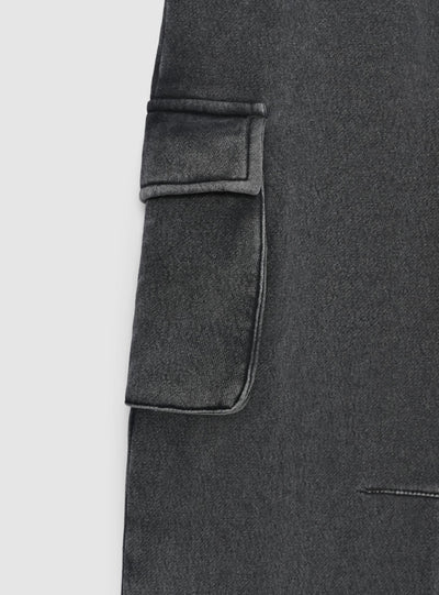 Pantaloni tuta cargo balloon con coulisse