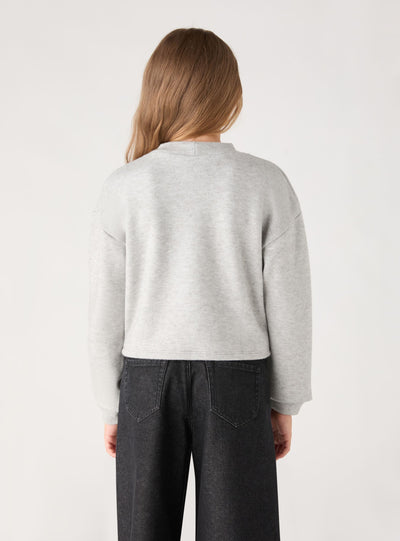 Plain-colour crop top