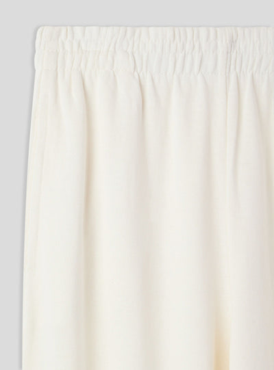 Pantaloni della tuta a vita alta con polsini