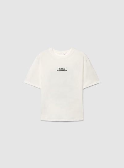 T-shirt ampia con stampa graffiti