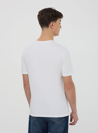 T-shirt slim fit tinta unita