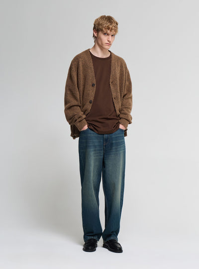 T-shirt comfort fit a tinta unita