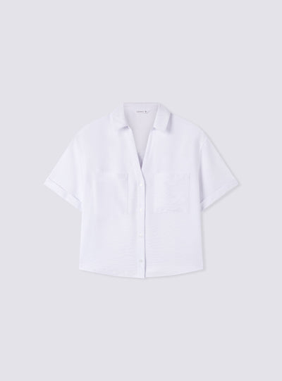 Camicia tessuto leggero con tasche